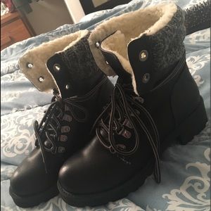 MIA Combat boots.